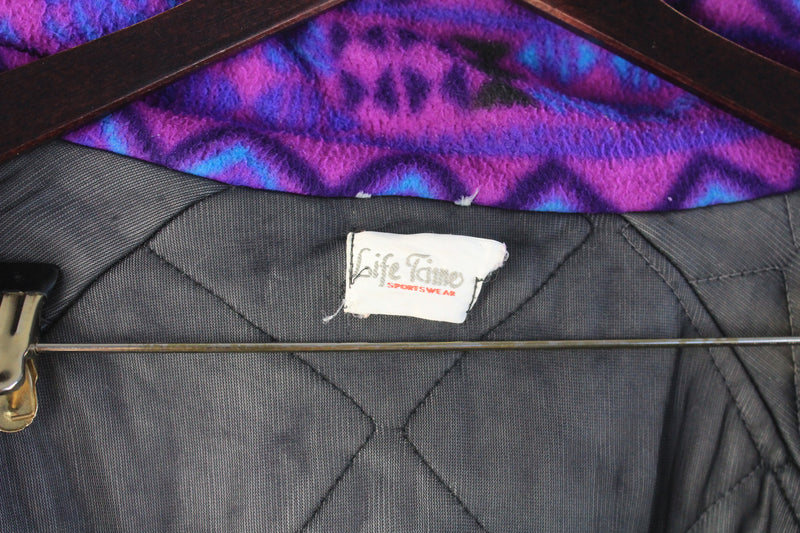 Vintage Fleece Coat Large