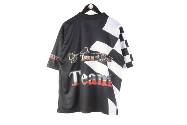 Vintage F1 Grand Prix Jersey T-Shirt Large