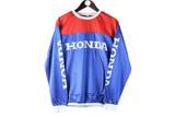 Vintage Honda Jersey T-Shirt Long Sleeve Small