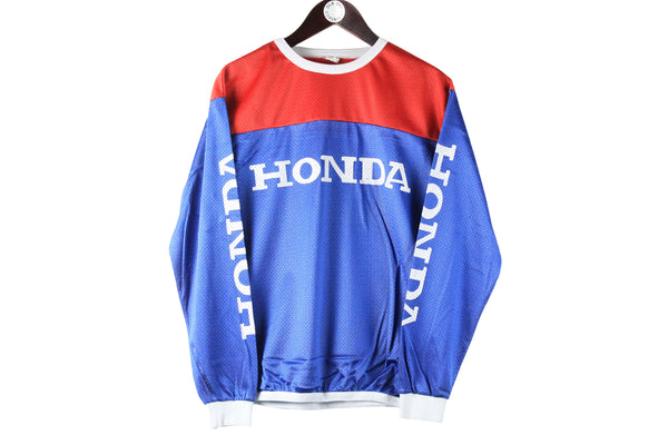 Vintage Honda Jersey T-Shirt Long Sleeve Small