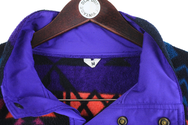 Vintage Fleece Snap Buttons Large