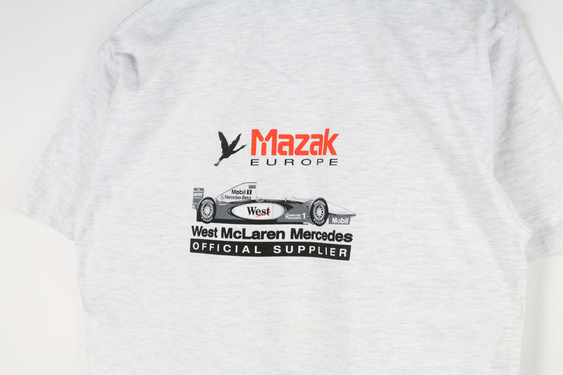 Vintage West McLaren Mercedes F1 Team T-Shirt Small