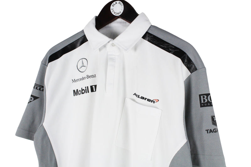 Vintage McLaren Mercedes F1 Team T-Shirt Large