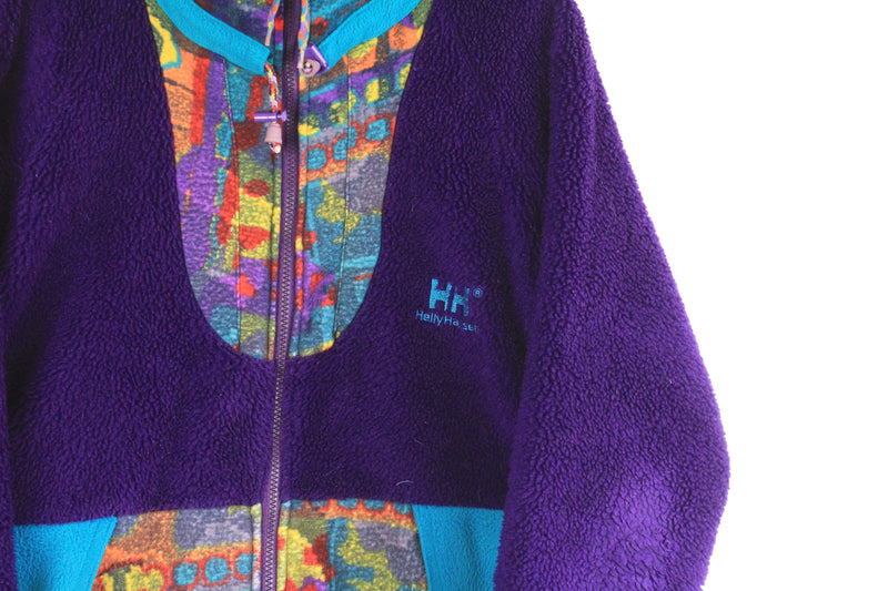 Vintage Helly Hansen Fleece Full Zip Medium