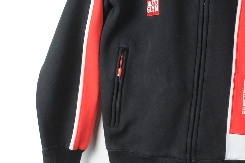 Vintage Honda Yuasa Racing Sweatshirt Full Zip XLarge