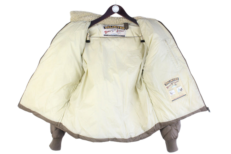 Vintage Chevignon Down Jacket Large