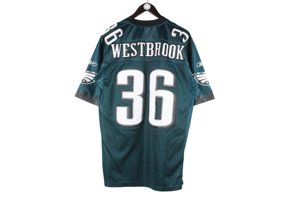 Philadelphia Eagles #36 Westbrook Reebok Jersey T-Shirt Large