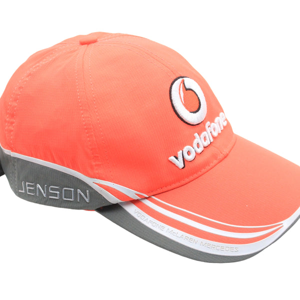 Casquette Vintage McLaren Mercedes Vodafone – Homme – Taille Unique – Orange