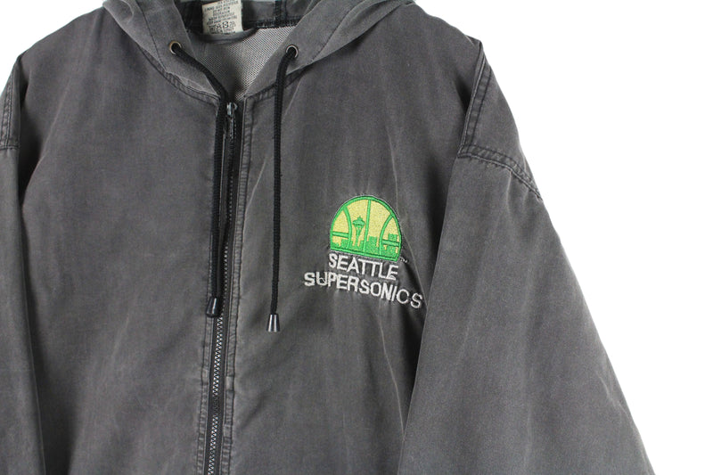 Vintage Seattle SuperSonics Nutmeg Jacket  Large / XLarge