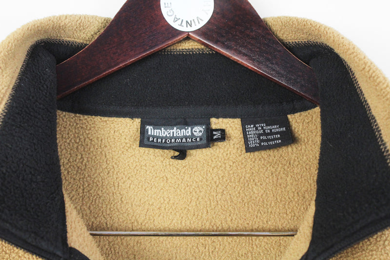 Vintage Timberland Fleece 1/4 Zip Medium / Large