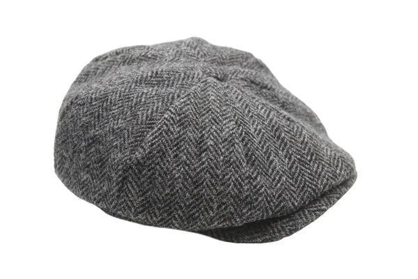 Vintage Harris Tweed Railroad Cap