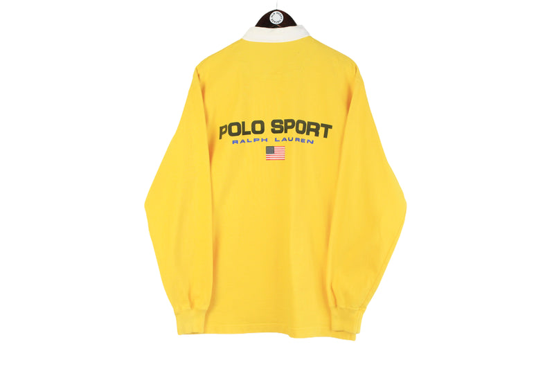 Vintage Polo Sport by Ralph Lauren Rugby Shirt Large