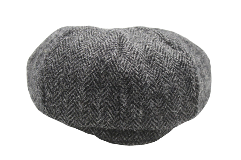 Vintage Harris Tweed Railroad Cap