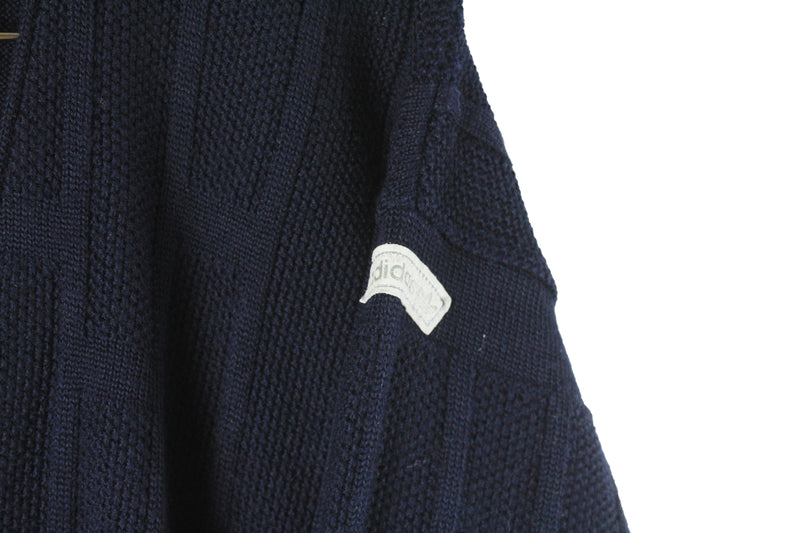 Vintage Adidas Cardigan Sweater Small / Medium