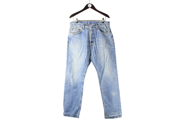 Vintage Levi's 517 Jeans W 34 L 32 blue 90s retro denim trousers USA work wear
