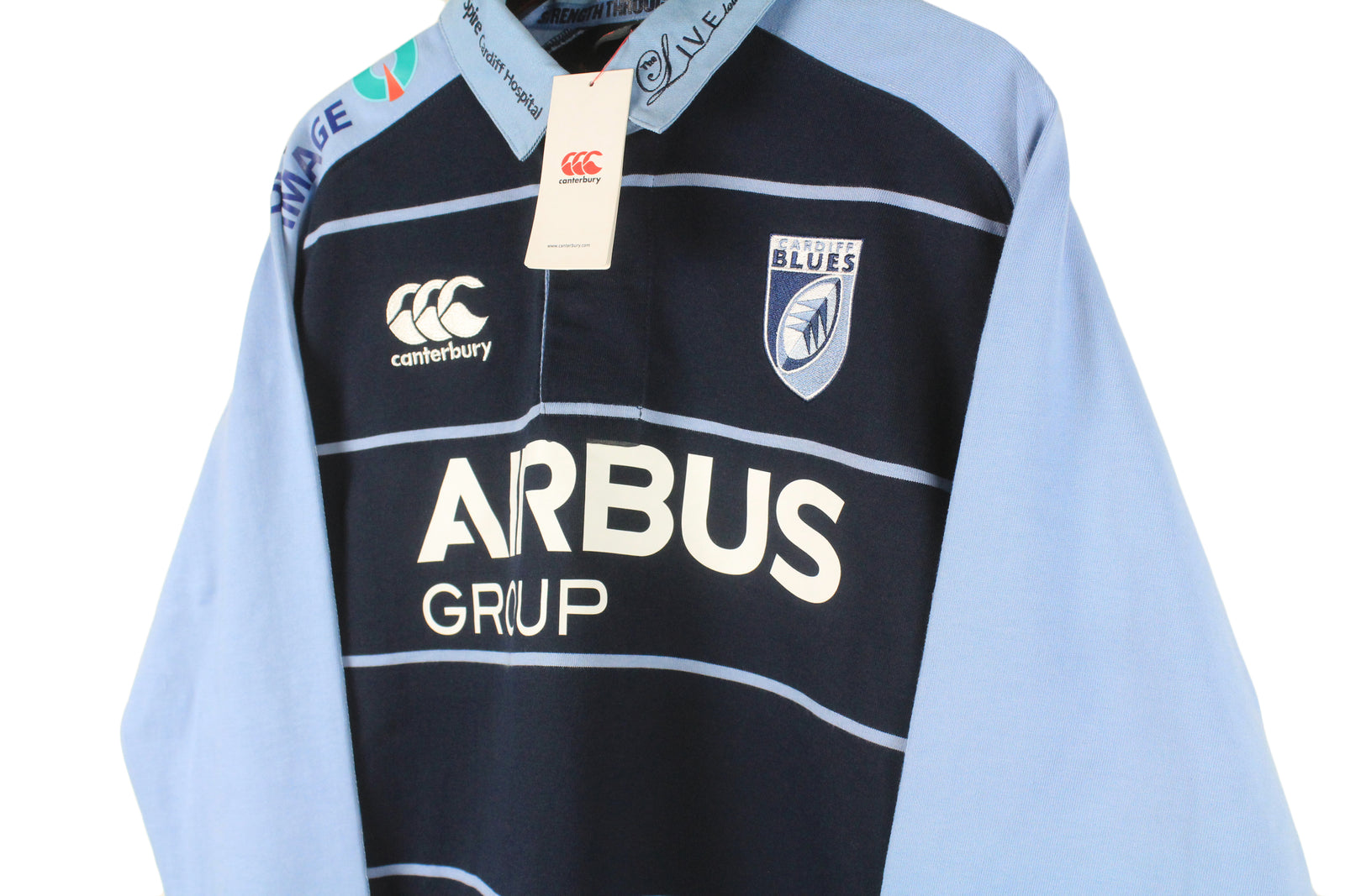 Cardiff Blues Canterbury 2015/16 NWT Rugby Shirt XLarge – dla dushy