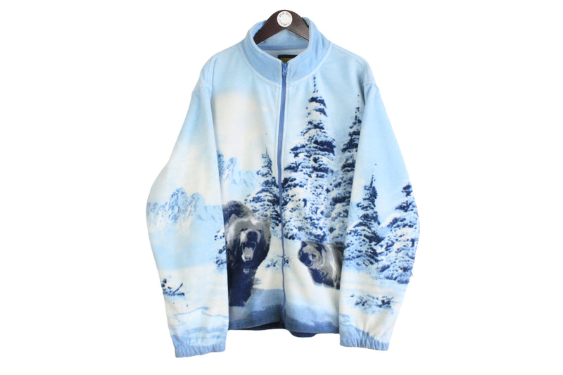 Vintage Bear Fleece Full Zip 2XLarge / 3XLarge