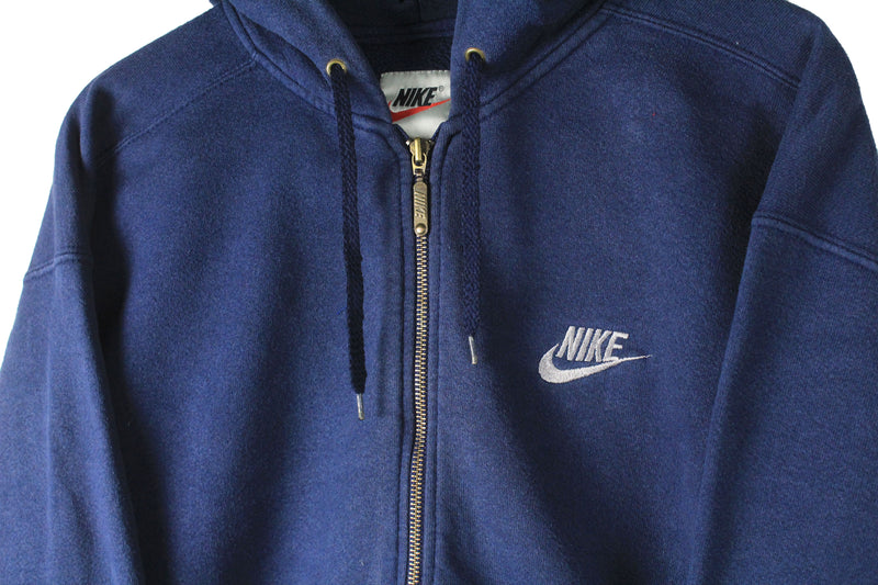 Vintage Nike Hoodie Full Zip Large