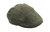 Vintage Harris Tweed Newsboy Cap