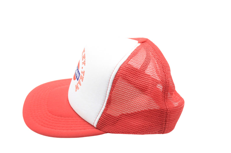 Vintage Nissan Swiss Hockey Team Trucker Cap