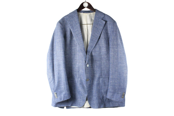Suitsupply Hudson Blazer XLarge / XXLarge blue classic luxury 2 buttons authentic jacket