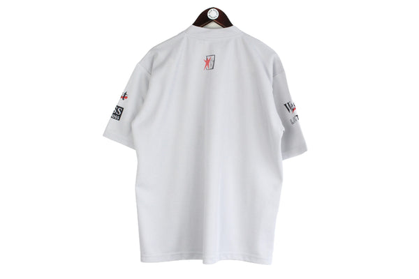 Vintage Mercedes David Coulthard Jersey T-Shirt XLarge