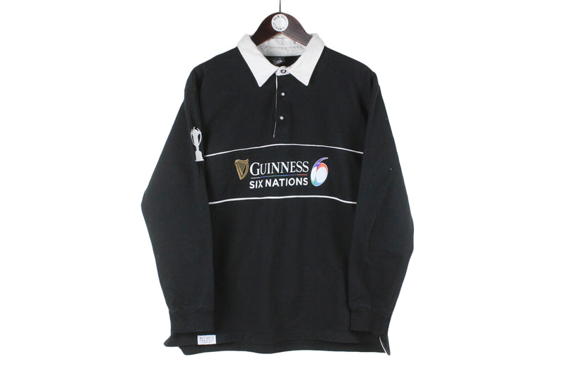 Vintage Guinness Rugby Shirt Women's Large