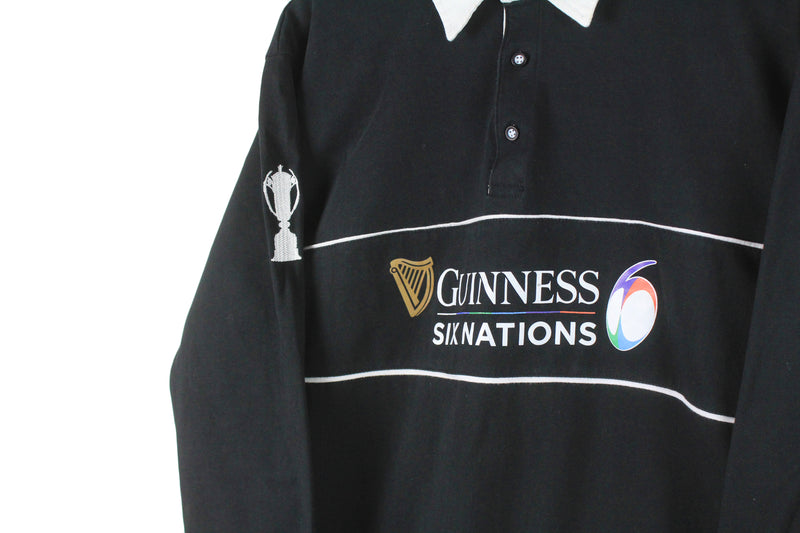 Vintage Guinness Rugby Shirt Women's Large