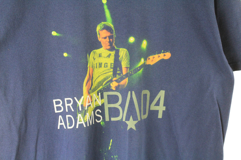 Vintage Bryan Adams 2004 Tour T-Shirt Large