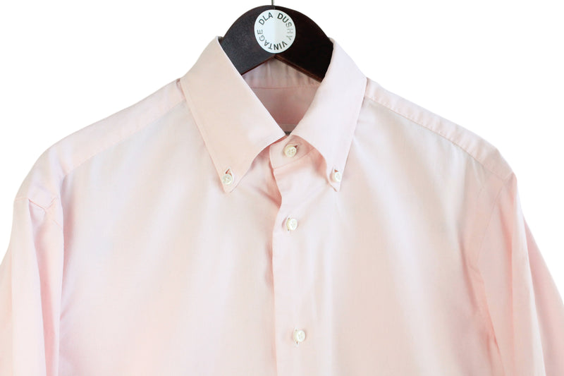 Vintage Luigi Borrelli Shirt Large
