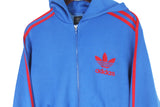 Vintage Adidas Hooded Track Jacket Medium