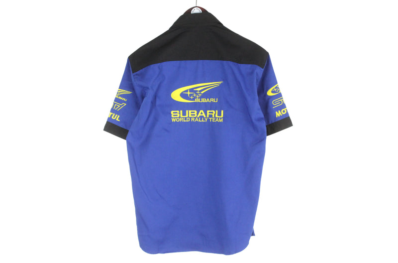Vintage Subaru World Rally Team Shirt Medium – dla dushy