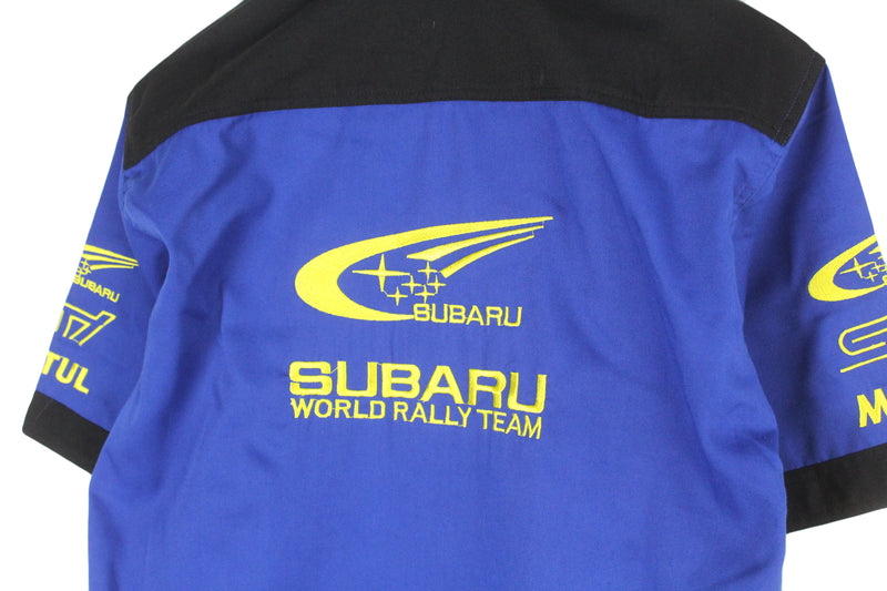 Vintage Subaru World Rally Team Shirt Medium – dla dushy