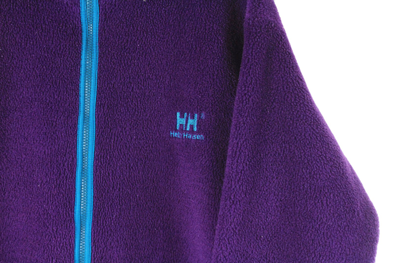 Vintage Helly Hansen Fleece Full Zip Medium