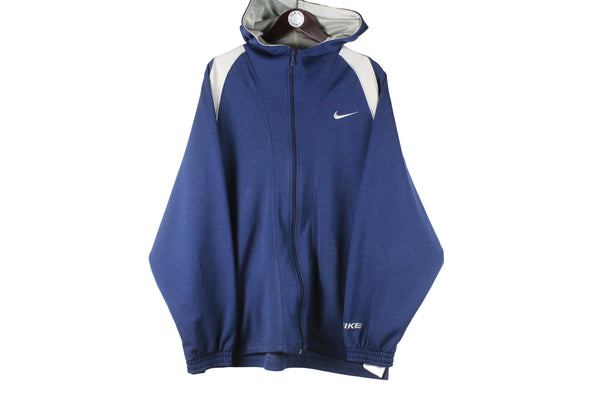 Vintage Nike Hoodie Full Zip XLarge