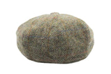 Vintage Harris Tweed Railroad Cap