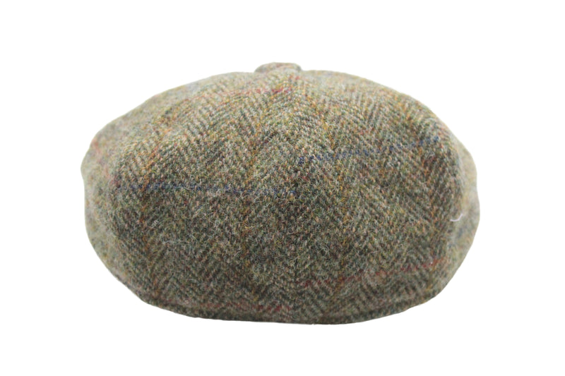 Vintage Harris Tweed Railroad Cap