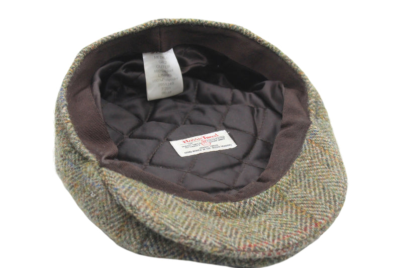 Vintage Harris Tweed Railroad Cap