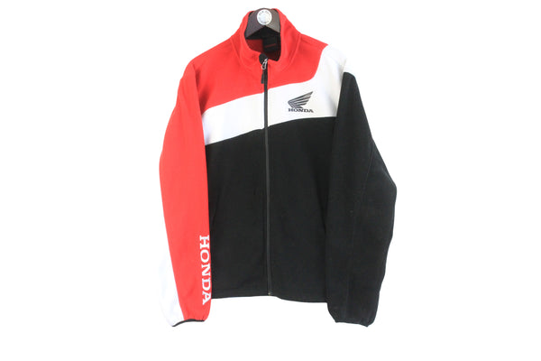 Vintage Honda Fleece Full Zip Large