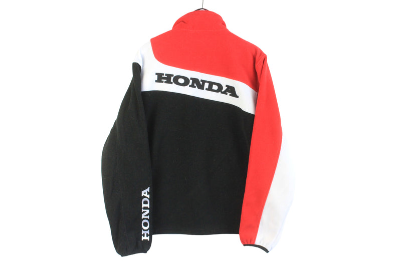 Vintage Honda Fleece Full Zip Large