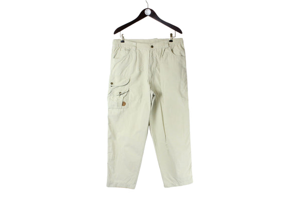 Vintage Fjallraven Pants XLarge outdoor trekking authentic 90s retro mountains trousers pants