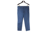 Jacob Cohen Pants Women's 30 blue trousers luxury cotton denim 