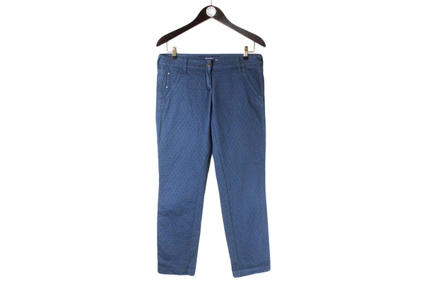 Jacob Cohen Pants Women's 30 blue trousers luxury cotton denim 