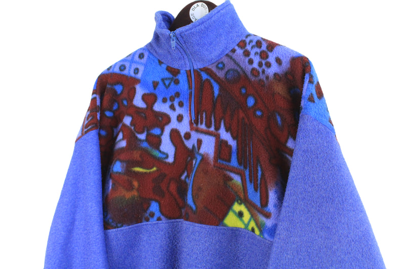 Vintage Fleece 1/4 Zip Small