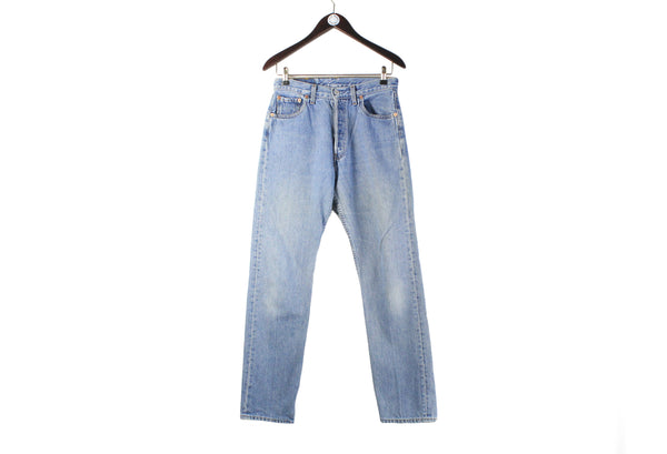 Vintage Levi's 501 Jeans W 30 L 32 blue made in USA 90s retro work wear classic streetwear denim pants