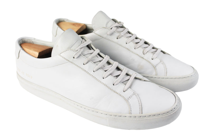 Common Projects Sneakers 44 light gray leather streetwear casual shoes