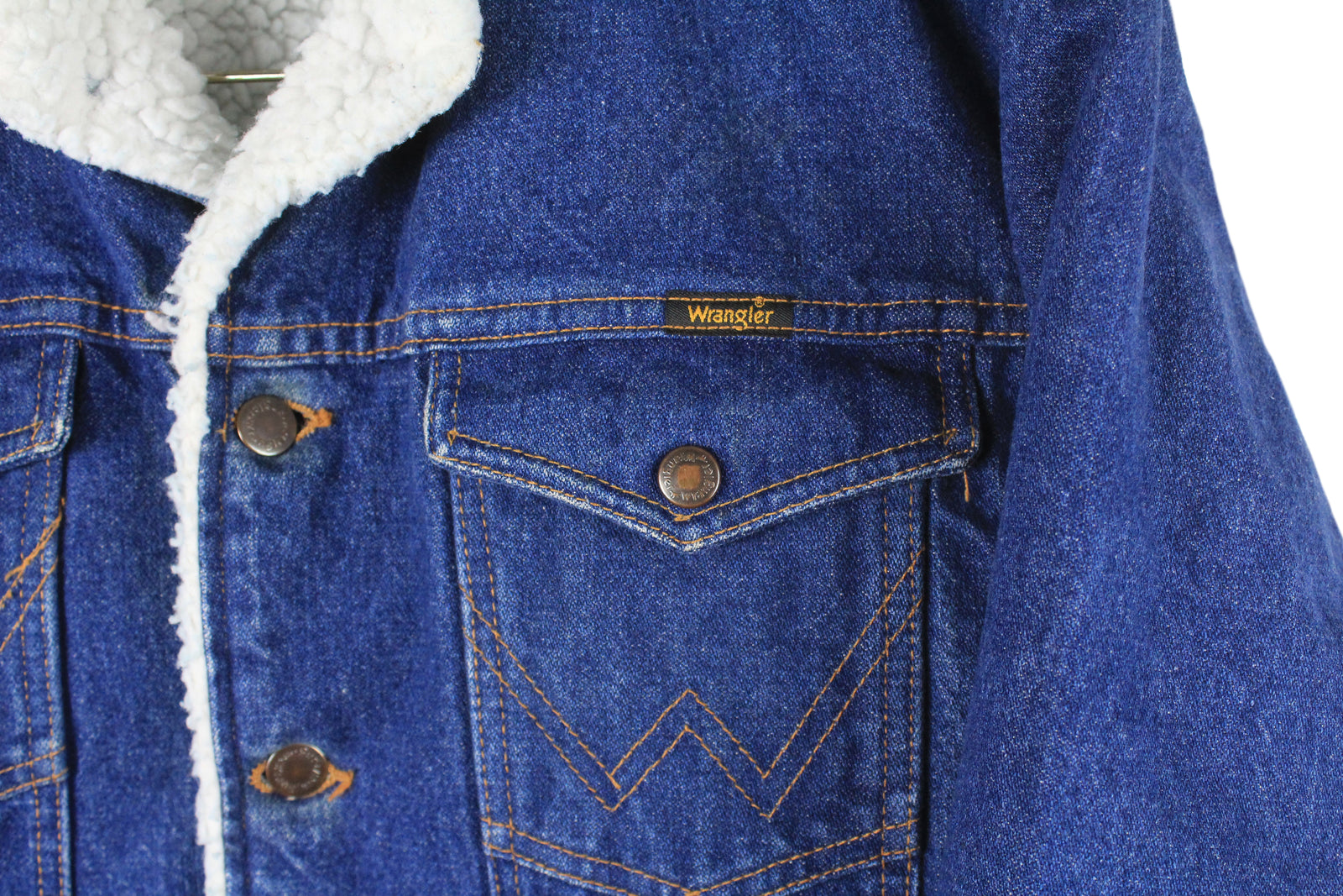 Vintage Wrangler Denim Jacket Medium – dla dushy