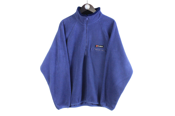 Vintage Berghaus Fleece Half Zip Large / XLarge