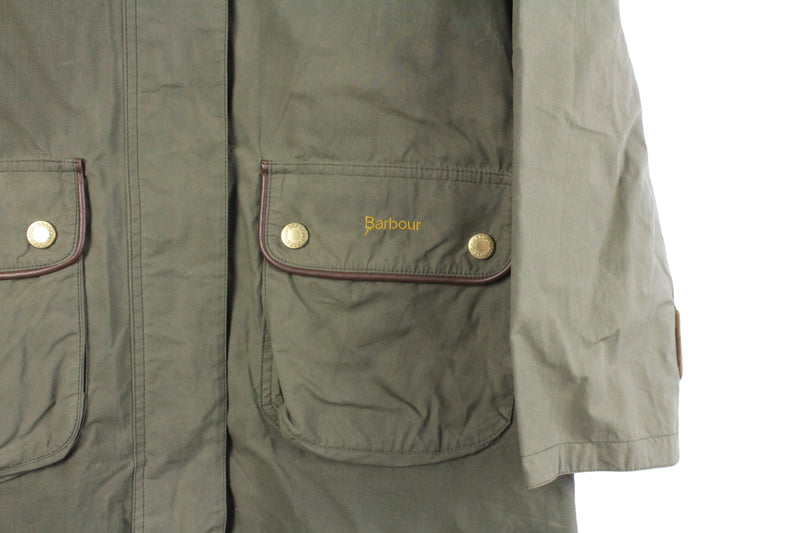 Vintage Barbour Waxed Jacket Women's UK 12