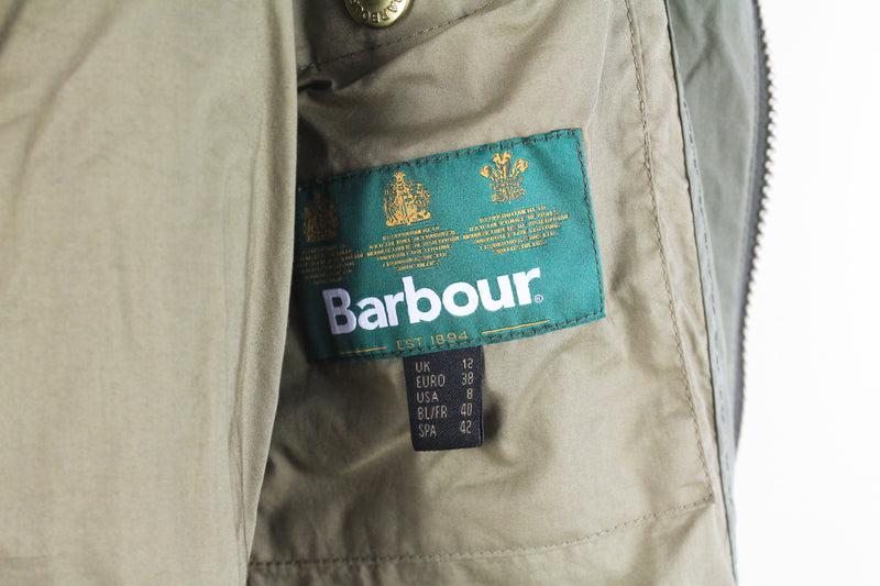 Vintage Barbour Waxed Jacket Women's UK 12